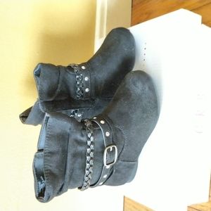 👧 CRB Girl Ankle Boots - Black